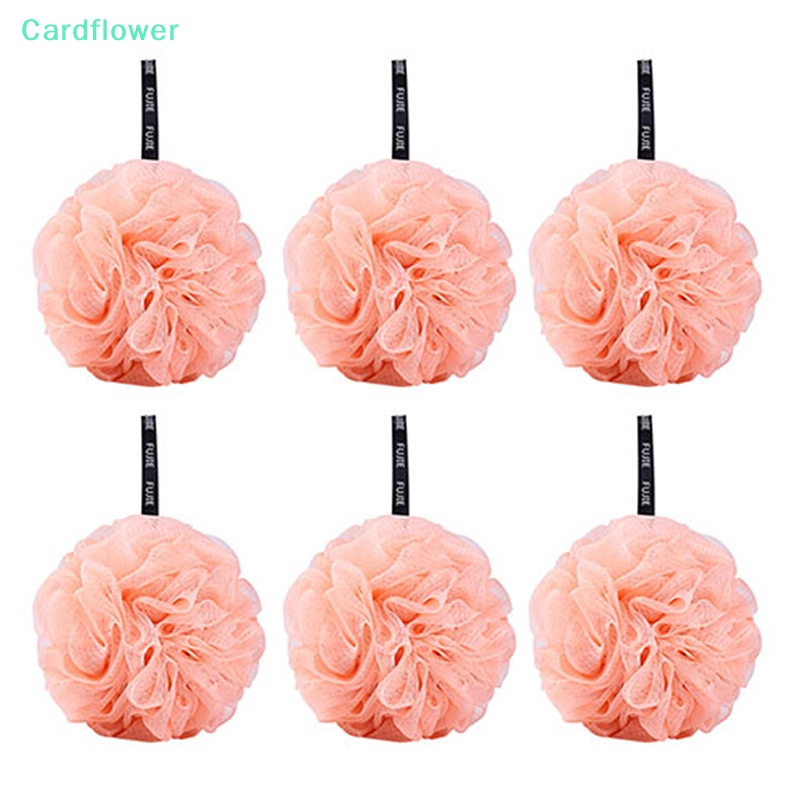 lt-cardflower-gt-ฟองน้ําโฟมขัดผิว-รูปลูกบอลน่ารัก-สําหรับอาบน้ํา-ทําความสะอาดผิวกาย-ห้องน้ํา-ลดราคา-4-6-ชิ้น