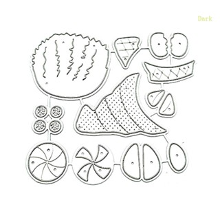 ลายฉลุ ลายนูน โลหะ รูปซานต้า สําหรับตัดกระดาษ แฮนด์เมด DIY
