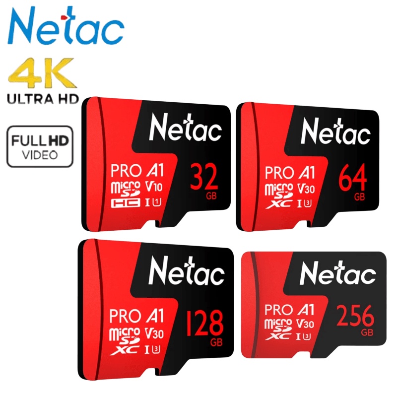 Netac การ์ด SD ความเร็วสูง 256GB 128GB 64GB 32GB สําหรับคอมพิวเตอร์ ...
