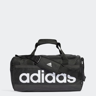 adidas ไลฟ์สไตล์ กระเป๋าดัฟเฟิล Essentials Linear ขนาดกลาง Unisex สีดำ HT4743