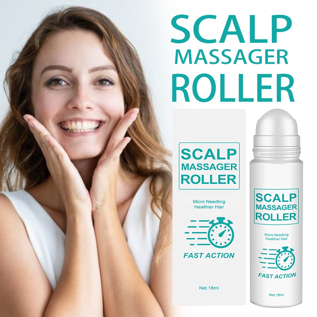 Scalp Massager Roller Eczema Relief Treatment for Hair Growth Relief
