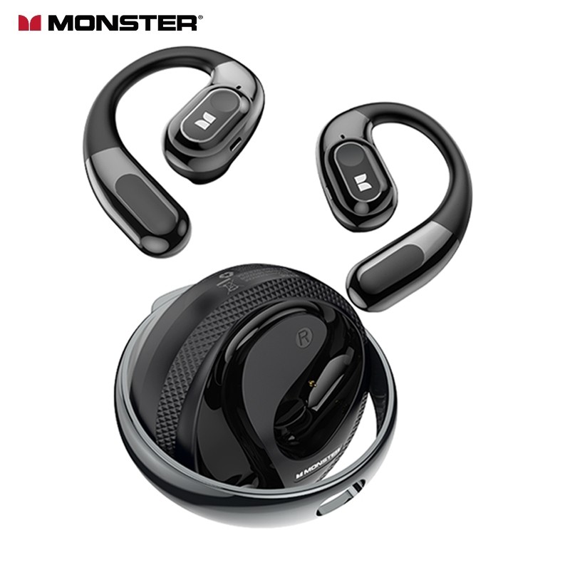 กระหึ่ม Monster Open Ear AC330 หูฟังไร้สาย หูฟังบลูทูธ 5.4 การลดเสียงรบ ...