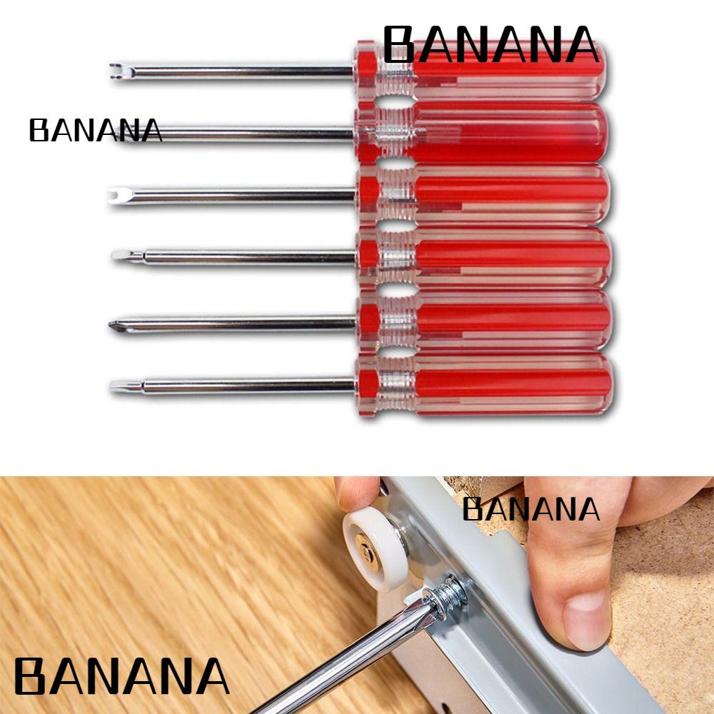 banana1-ไขควงรูปตัว-y-ตัว-u-ด้ามจับโปร่งใส-ไขควงเหล็ก-ที่มีความแม่นยําสูง-เครื่องมือซ่อมด้วยมือ-คุณภาพสูง-ในครัวเรือน