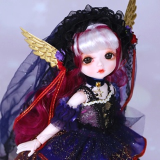 ตุ๊กตา DBS DREAM FAIRY 1/6 BJD Name by Little Angel mechanical joint Body พร้อมเครื่องสําอาง รวมหนังศีรษะ ตา เสื้อผ้าเด็กผู้หญิง SD DHJ4