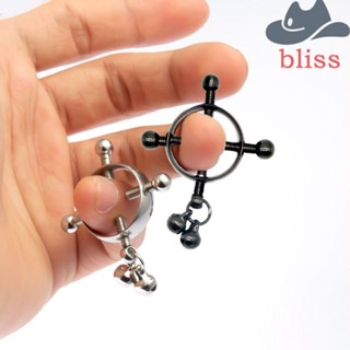 Bliss จิวเจาะร่างกาย แบบเหล็ก ทรงกลม ปรับได้ แฟชั่นสําหรับผู้หญิง