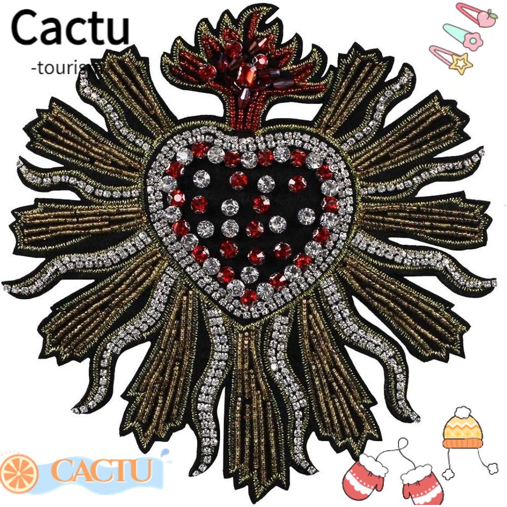 cactu-แผ่นแพทช์คริสตัล-พลอยเทียม-รูปหัวใจ-17-5-18-ซม-สไตล์วินเทจ-สําหรับเย็บติดเสื้อแจ็กเก็ต-2-ชิ้น