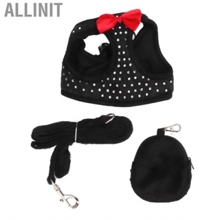 Allinit Dog Vest Harnesses and Leash Soft  Walking Jackets Comfortable for Small Dogs