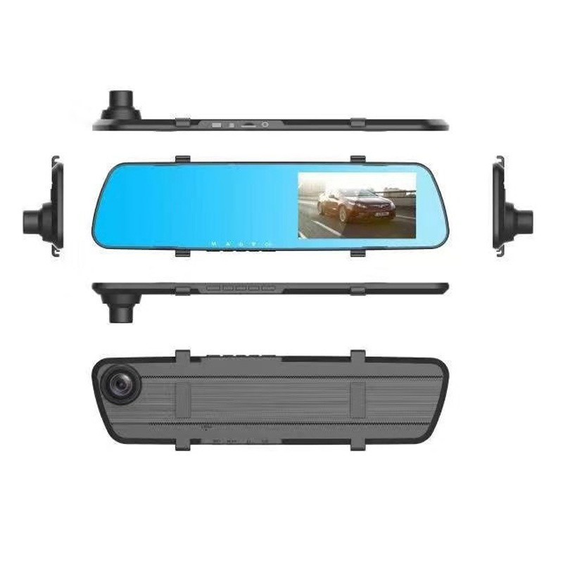 กล้องบันทึกวิดีโอ-10-นิ้ว-dvr-dashcam-ixff-สีดํา-สําหรับติดกระจกมองหลังรถยนต์