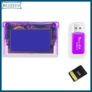Blg อะแดปเตอร์การ์ดเกม ทนทาน สําหรับ GBA GBM IDS NDS-NDSL 2GB พร้อมแฟลชไดรฟ์ USB