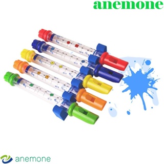 Anemone ขลุ่ยพลาสติก มีเสียงเพลง หลากสี ของเล่นเสริมการเรียนรู้เด็ก