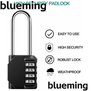 Blueming2 อุปกรณ์ล็อคกระเป๋าเดินทาง รหัส 4 หลัก กันน้ํา เพื่อความปลอดภัย