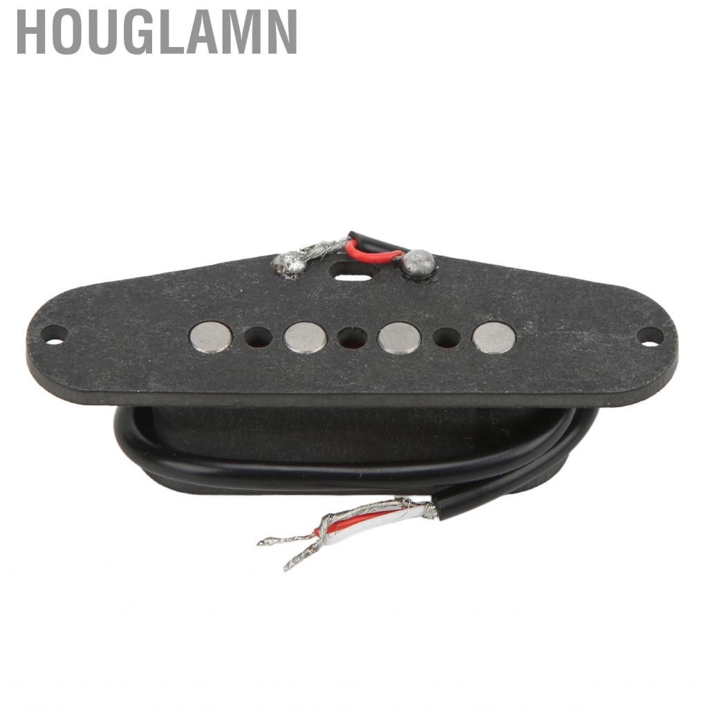 Houglamn Guitar Pickup Easy To Install Single Coil Pickups for 4 String