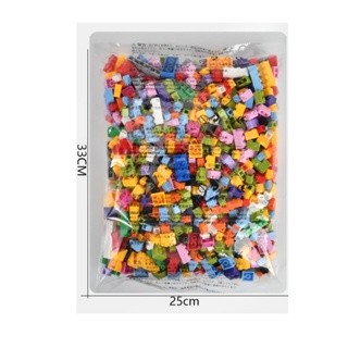บล็อกตัวต่อเลโก้พลาสติก ขนาดเล็ก 100 กรัม ของเล่นเสริมการเรียนรู้เด็ก DIY