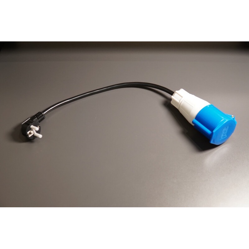 ปลั้กแปลง Power plug 32A เป็น 16A EVEASY ขนาดความยาวสาว 50ซม. เป็นปลั้ก ...