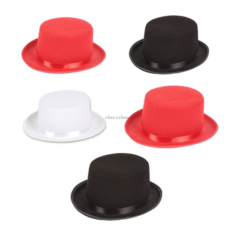 ch-พร้อมส่ง-หมวกคอสตูม-ลายนักมายากล-fedora-สําหรับเด็ก-ผู้ใหญ่-งานรื่นเริง-ปาร์ตี้คลื่น