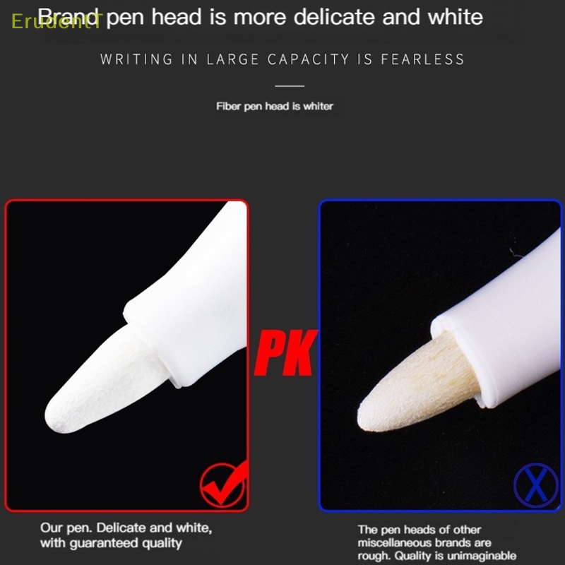 erudentt-ปากกามาร์กเกอร์-กันน้ํา-สีขาว-0-7-1-0-2-5-มม-สําหรับทาสียางรถยนต์-ใหม่