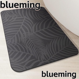 Blueming2 เสื่อยาง ดูดซับน้ํา แห้งเร็ว กันลื่น 24X16 นิ้ว สําหรับห้องน้ํา ห้องครัว 1 ชิ้น