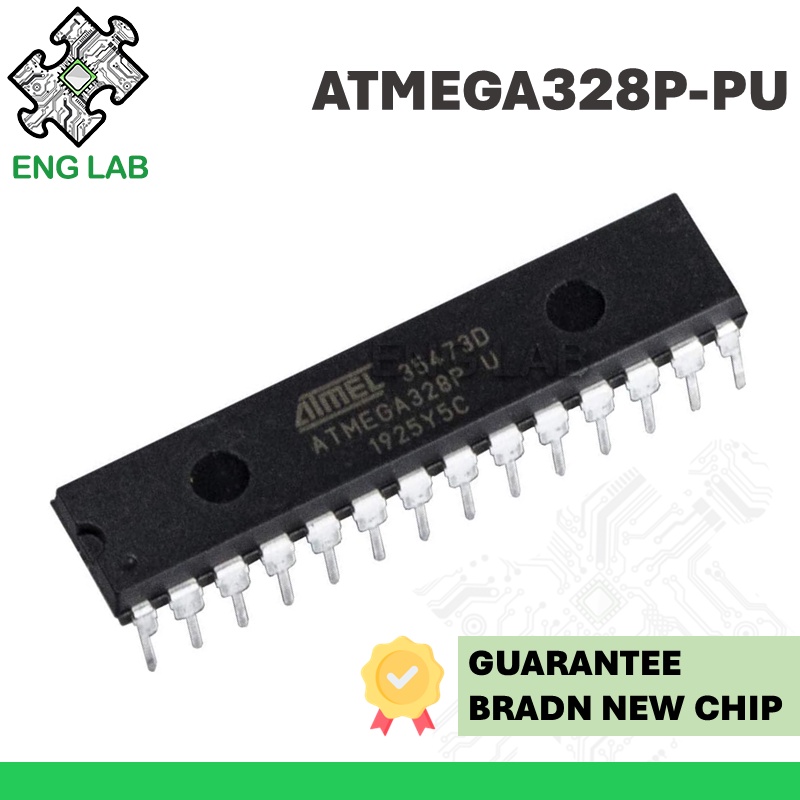 ENGLAB★ไมโครคอนโทรลเลอร์ ATMEGA28P-PU, MCU ATMEGA28P ซีรี่ส์, ชิป UNO ...
