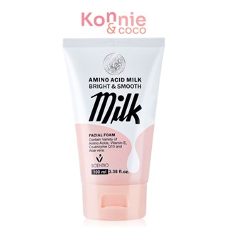 Beauty Buffet Scentio Amino Acid Milk Facial Foam 100ml.