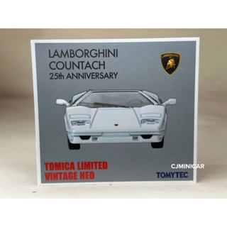 Lamborghini Countach 25th Anniversary Scale 1:64 ยี่ห้อ Tomytec