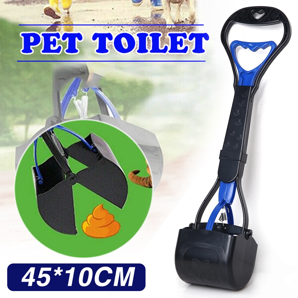 Dog Poop Scoop Grabber Picker Walking Pet Waste Easy Pickup Pooper