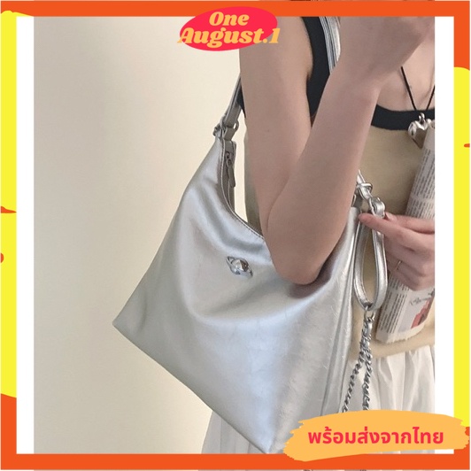 พร้อมส่งจากไทย กระเป๋าหนังเงาสะพายได้ 2in1 สายแฟต้องมี | Shopee Thailand