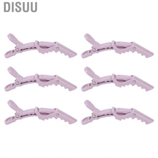 Disuu Hair Clips  Sectioning 6 Pcs Lightweigth Portable for Dyeing