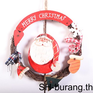 【Buran】จี้เรซิ่น รูปมนุษย์หิมะ ทรงกลม สําหรับแขวนตกแต่งภายในบ้าน หน้าต่าง ประตู ปาร์ตี้คริสต์มาส