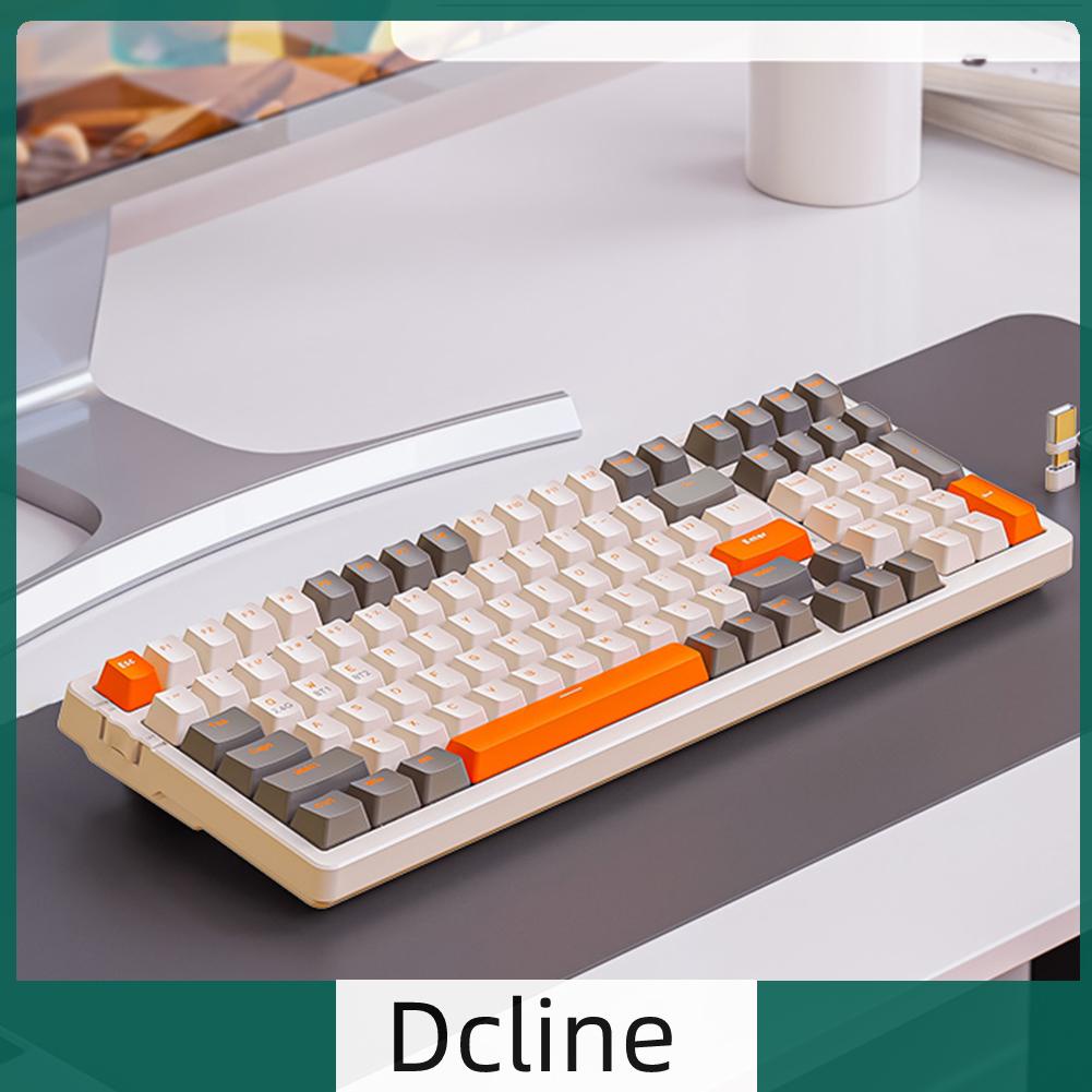 dcline-th-k96-คีย์บอร์ดเกมเมอร์-100-คีย์-บลูทูธ-2-4g-usb-type-c