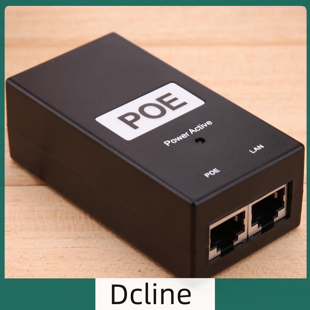 dcline-th-อะแดปเตอร์อีเธอร์เน็ต-poe-48v-0-5a-24w-สําหรับกล้องวงจรปิด