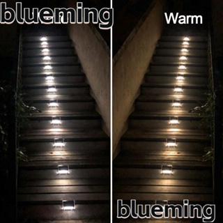 Blueming2 โคมไฟ LED พลังงานแสงอาทิตย์ กันน้ํา สําหรับติดบันได สวน กลางแจ้ง