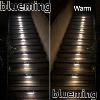 Blueming2 โคมไฟ LED พลังงานแสงอาทิตย์ กันน้ํา สําหรับติดบันได สวน กลางแจ้ง