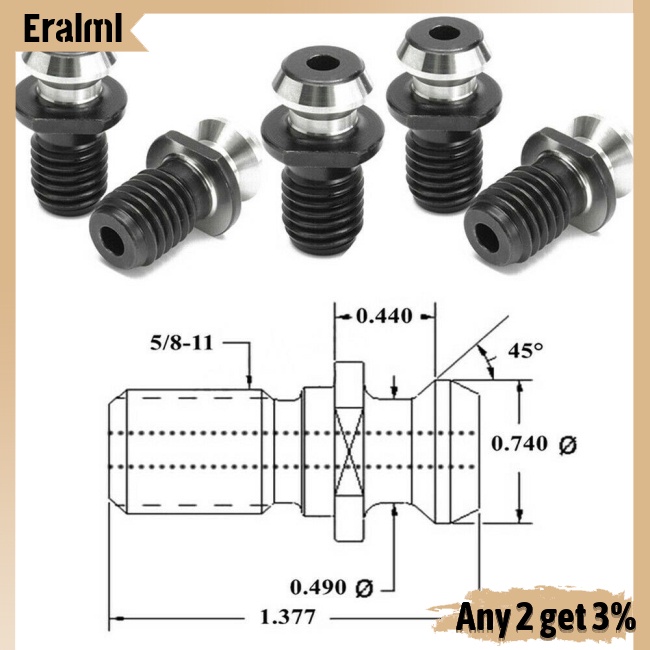 eralml-อะไหล่ลูกบิดเหล็กคาร์บอน-cat40-45-องศา-5-8-11-สําหรับ-mazak-cat40-cnc-5-ชิ้น