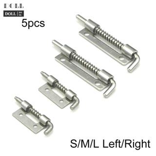 ⭐NEW ⭐Silver Tone Stainless Steel Barrel Bolt Latch for Enhanced Protection Set of 5