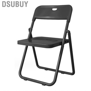 Dsubuy Folding Camping Chair  Plastic Black Reinforce for Office