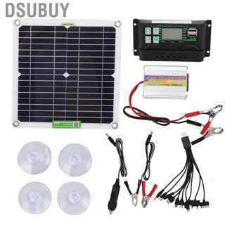 Dsubuy Solar Inverter Kit Multifunctional Easy To Use 5V 3A Energy Saving 40W Panel for Outdoor Boats