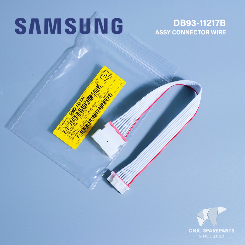 DB93-11217B สายแพรแอร์ Samsung สายไฟต่อเข้าแผงรับสัญญาณรีโมท ASSY ...