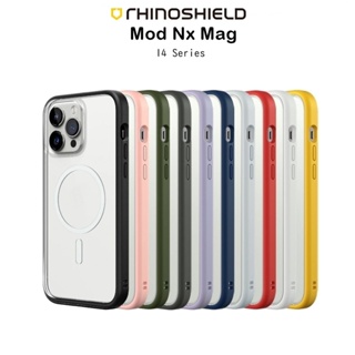 Rhinoshield Mod Nx Mag เคสบั้มเปอร์กันกระแทกผ่านมาตราฐานอเมริการองรับ(Mag) เคสสำหรับ iPhone14/14Plus/14Pro/14Promax