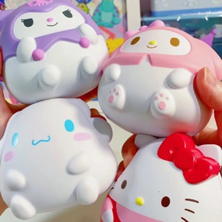 SANRIO ของเล่นบีบสกุชชี่บีบสกุชชี่ รูปลูกพีช ช่วยบรรเทาความเครียด ของขวัญวันเกิด สําหรับเพื่อน