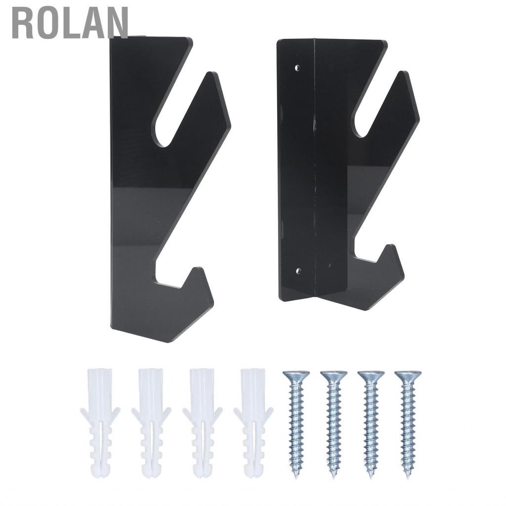 Rolan Skateboard Wall Mount Display Rack Acrylic High Load Bearing