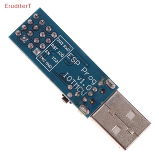 [EruditerT] อะแดปเตอร์โปรแกรมเมอร์ดาวน์โหลด WIFI 340C USB เป็น ESP8266 ESP-01 ESP-01S สําหรับ Arduino 1 ชิ้น
