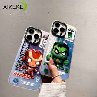 เคสโทรศัพท์มือถือ ผิวด้าน ลายสไปเดอร์แมน ไล่โทนสี หรูหรา สําหรับ iphone 12 Mini Xs Max XR X 8 7 Plus SE 2020 2022 SE2 SE3