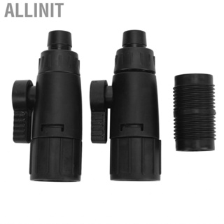 Allinit 3/8in  Hose Valve Quick Release Fish Tank Filter Connector Supplies