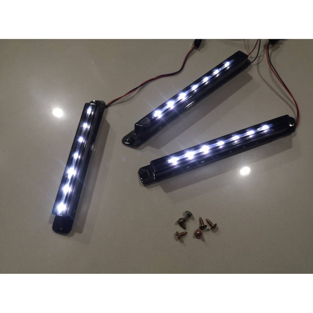 ไฟแท่งหน้ากระจัง-ford-ranger-raptor-2028-2021-จำนวน-3-ดวง-แบบยาว-led-สีขาว-ส่งจาก-กทม