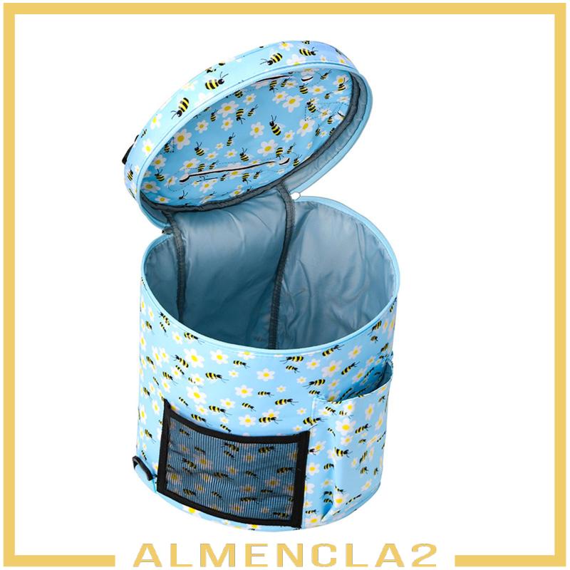 almencla2-กระเป๋าผ้าออกซ์ฟอร์ด-ทรงกลม-ขนาดเล็ก-สําหรับเก็บไหมพรม-นิตติ้ง-เดินทาง