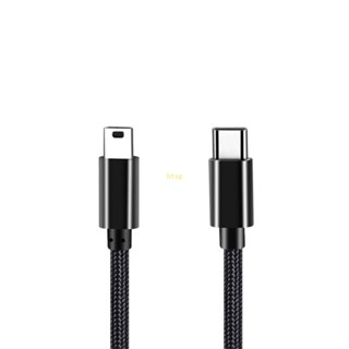 Bt สายชาร์จอะแดปเตอร์ Type-C เป็น Mini USB รองรับการส่งข้อมูล สําหรับ On-the-G