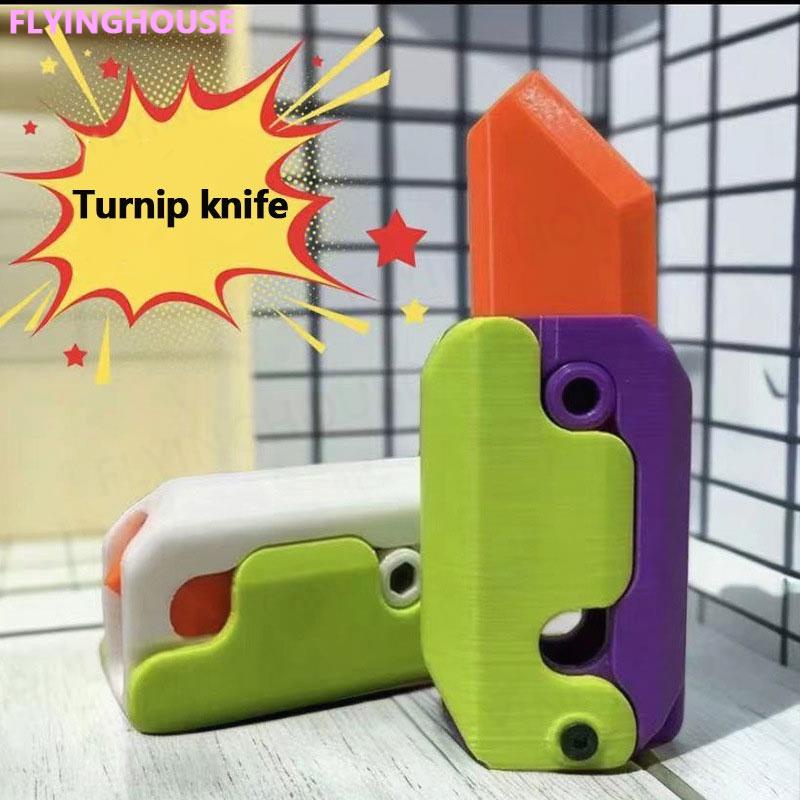 3d-gravity-knifes-printing-gravity-radish-knifes-straight-jump-mini-bounce-model-pendant-decompression-toy