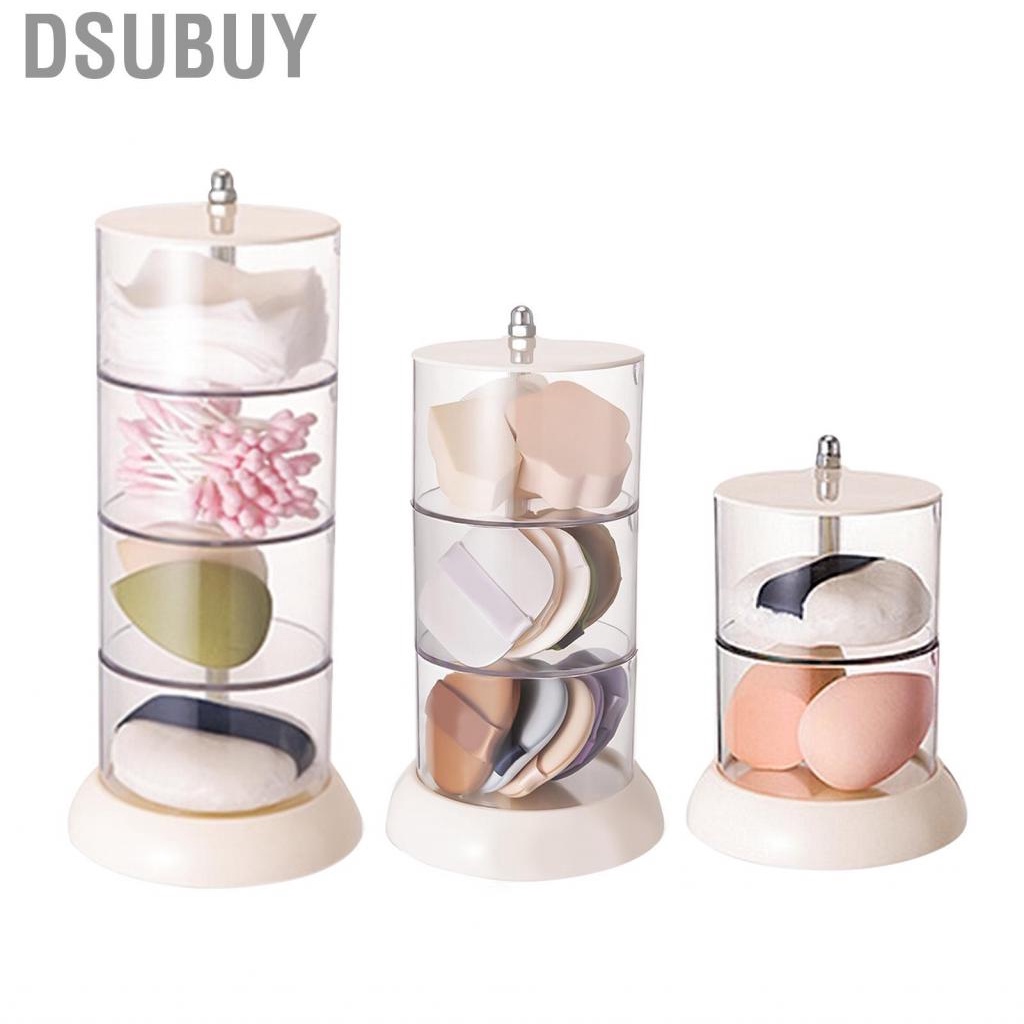 dsubuy-multi-layer-puff-organizer-plastic-user-friendly-storage-case-white-for-home