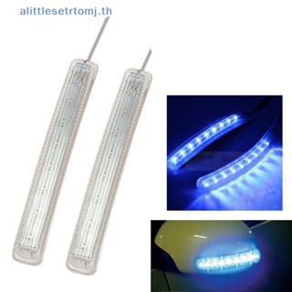 Alittlese แถบไฟเลี้ยว LED 12V สําหรับติดกระจกมองหลังรถยนต์ TH