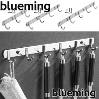 Blueming2 ตะขอแขวนผ้าขนหนู สเตนเลส 3 4 5 6 ตะขอ สําหรับติดผนังห้องครัว